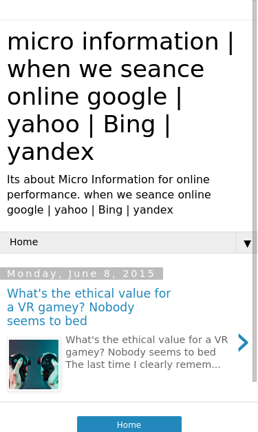 Mobile view