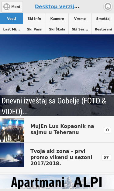 Mobile view