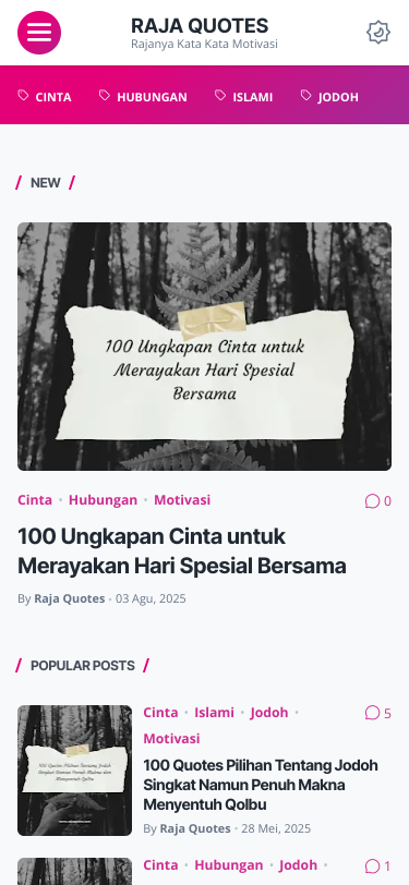 Mobile view