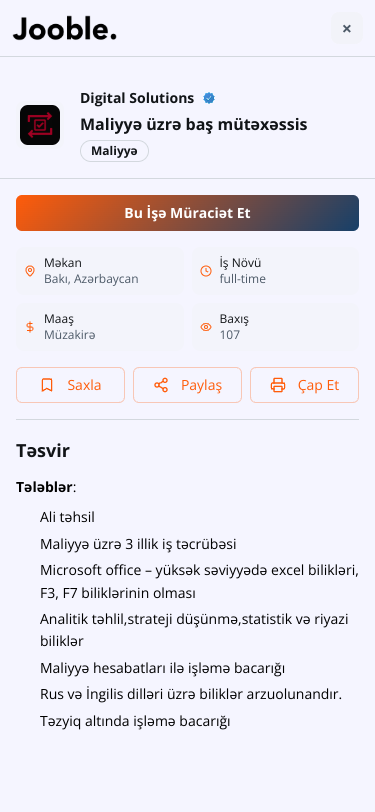 Mobile view