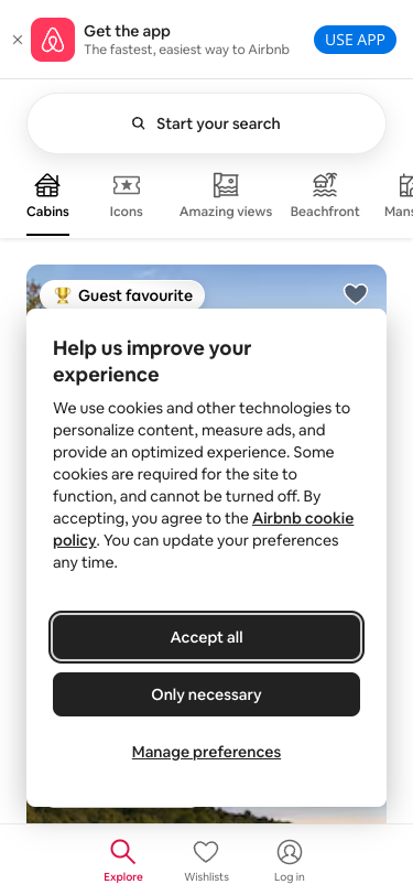 Mobile view