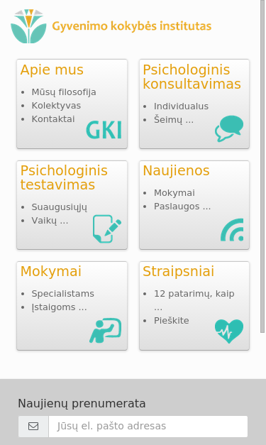 Mobile view