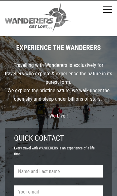 Mobile view