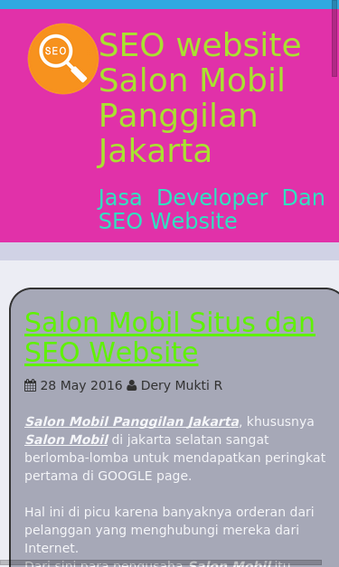 Mobile view