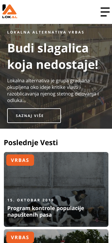 Mobile view