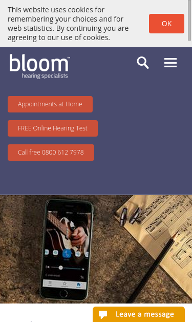 Mobile view