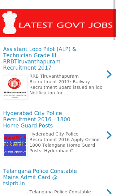 Mobile view