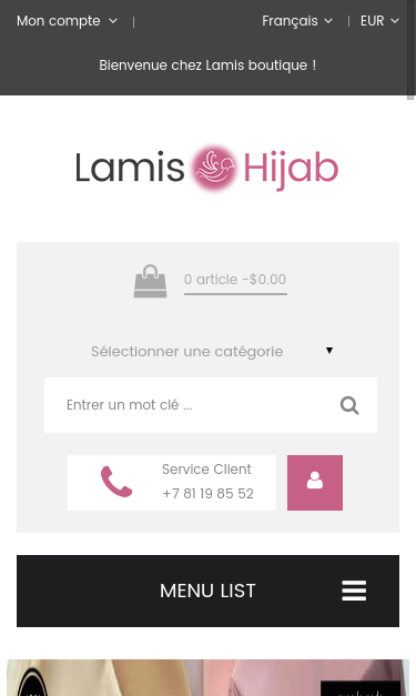Mobile view