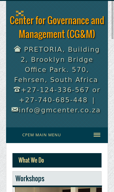 Mobile view