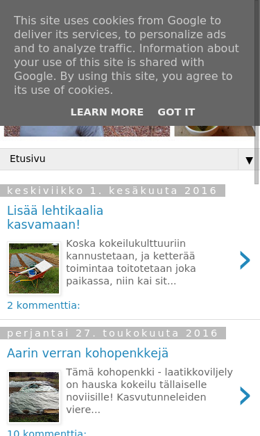 Mobile view