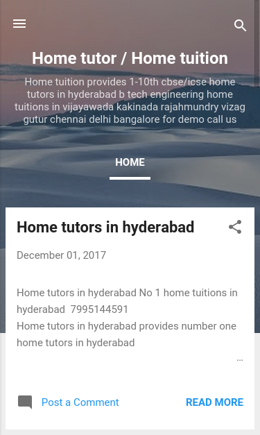 Mobile view
