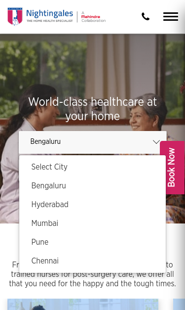 Mobile view