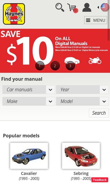Mobile view