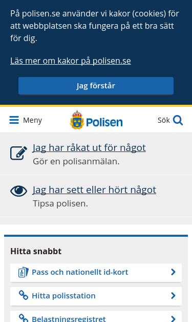 Mobile view