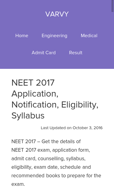 Mobile view