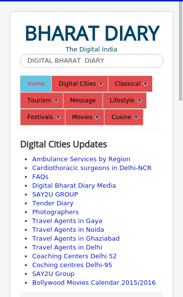Mobile view