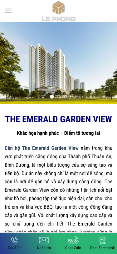Mobile view