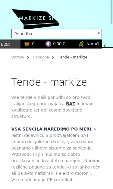 Mobile view