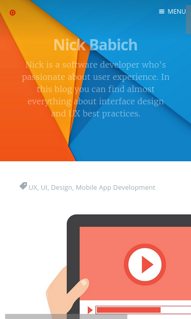 Mobile view