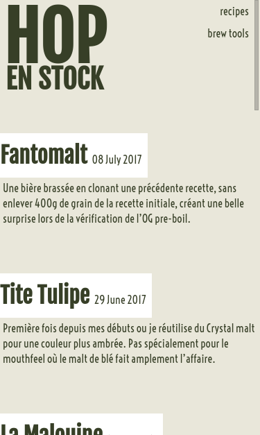 Mobile view