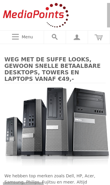 Mobile view