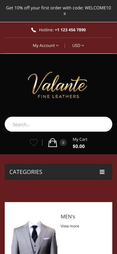 Mobile view