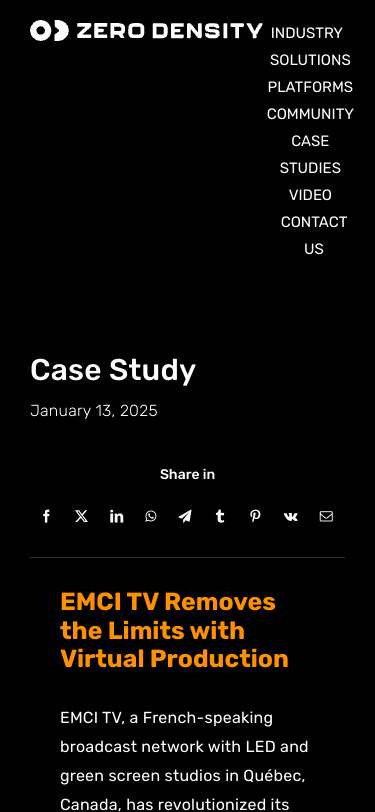 Mobile view