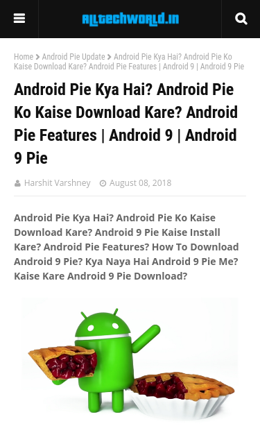 Mobile view
