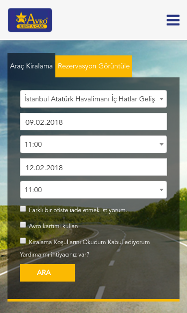 Mobile view