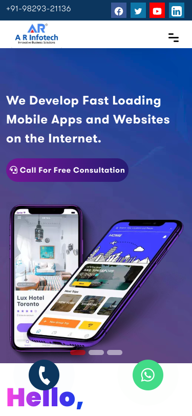 Mobile view
