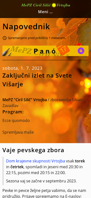 Mobile view