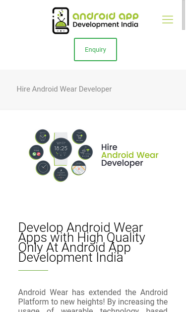 Mobile view