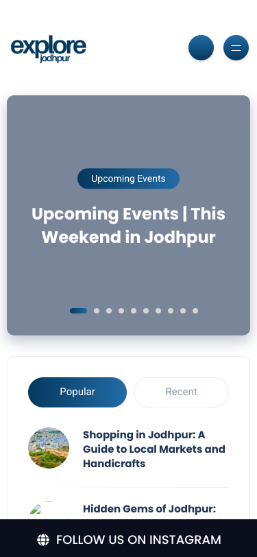 Mobile view