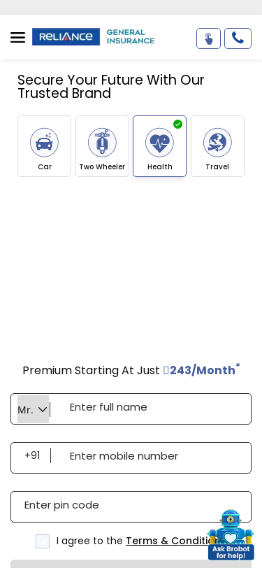 Mobile view