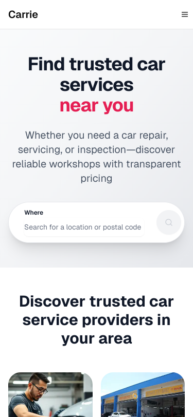 Mobile view