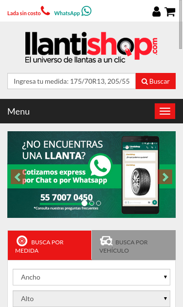 Mobile view