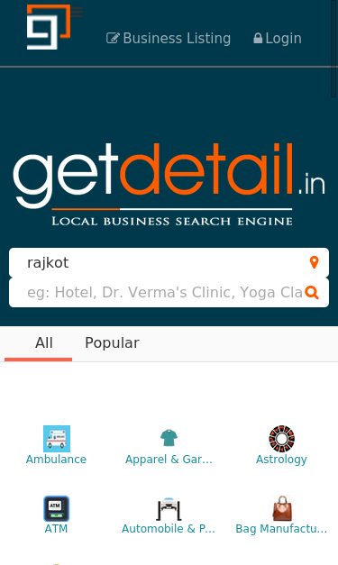 Mobile view