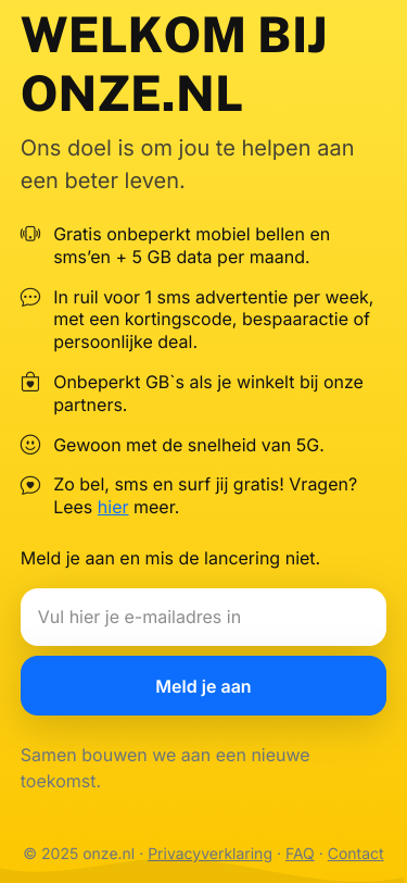 Mobile view