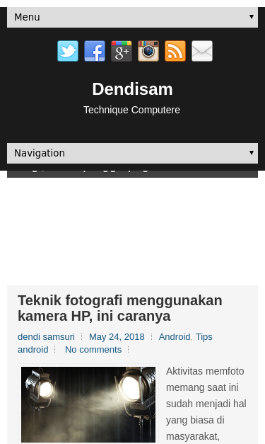 Mobile view