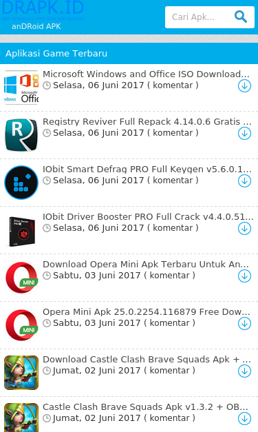 Mobile view