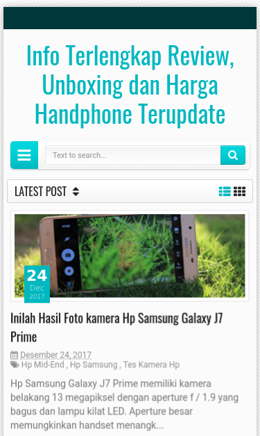 Mobile view