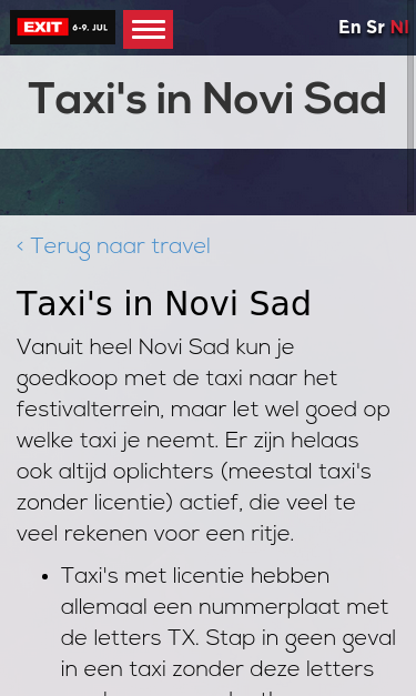 Mobile view