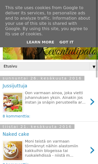 Mobile view