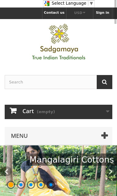 Mobile view