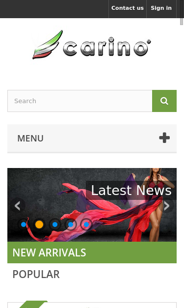 Mobile view