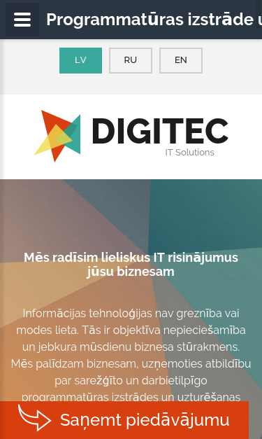 Mobile view
