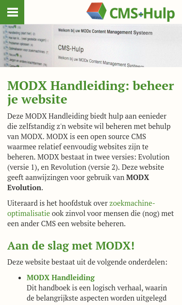 Mobile view