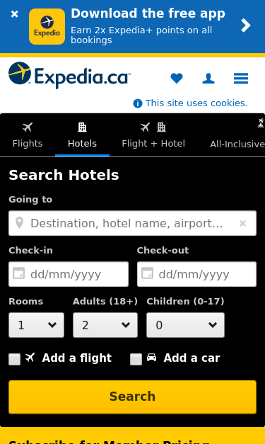 Mobile view