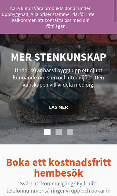 Mobile view