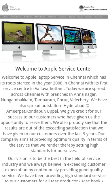 Mobile view